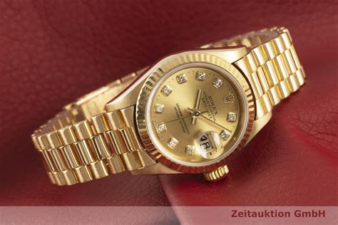 rolex damen uhren gold